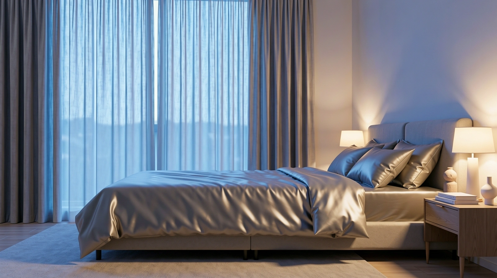 Environnement de repos serein